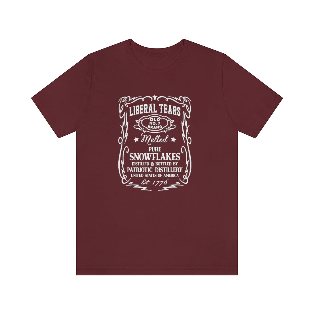 Liberal Tears | Mens/Unisex Short Sleeve T-Shirt - Rise of The New Media
