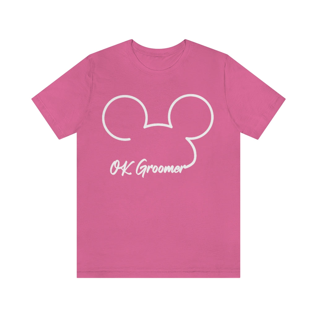 OK Groomer | Unisex Short Sleeve T-Shirt - Rise of The New Media