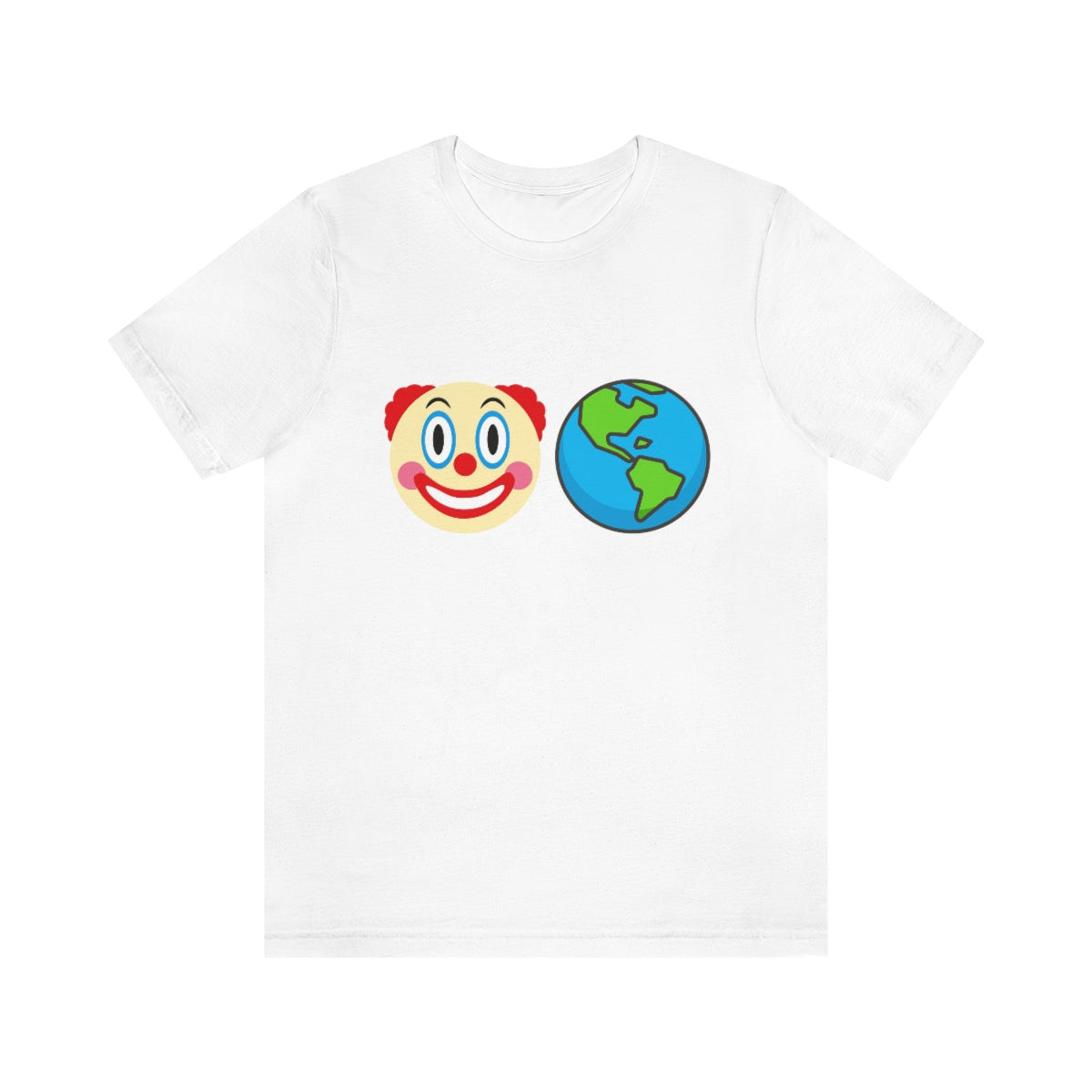 Clown World | Mens/Unisex Short Sleeve T-Shirt - Rise of The New Media