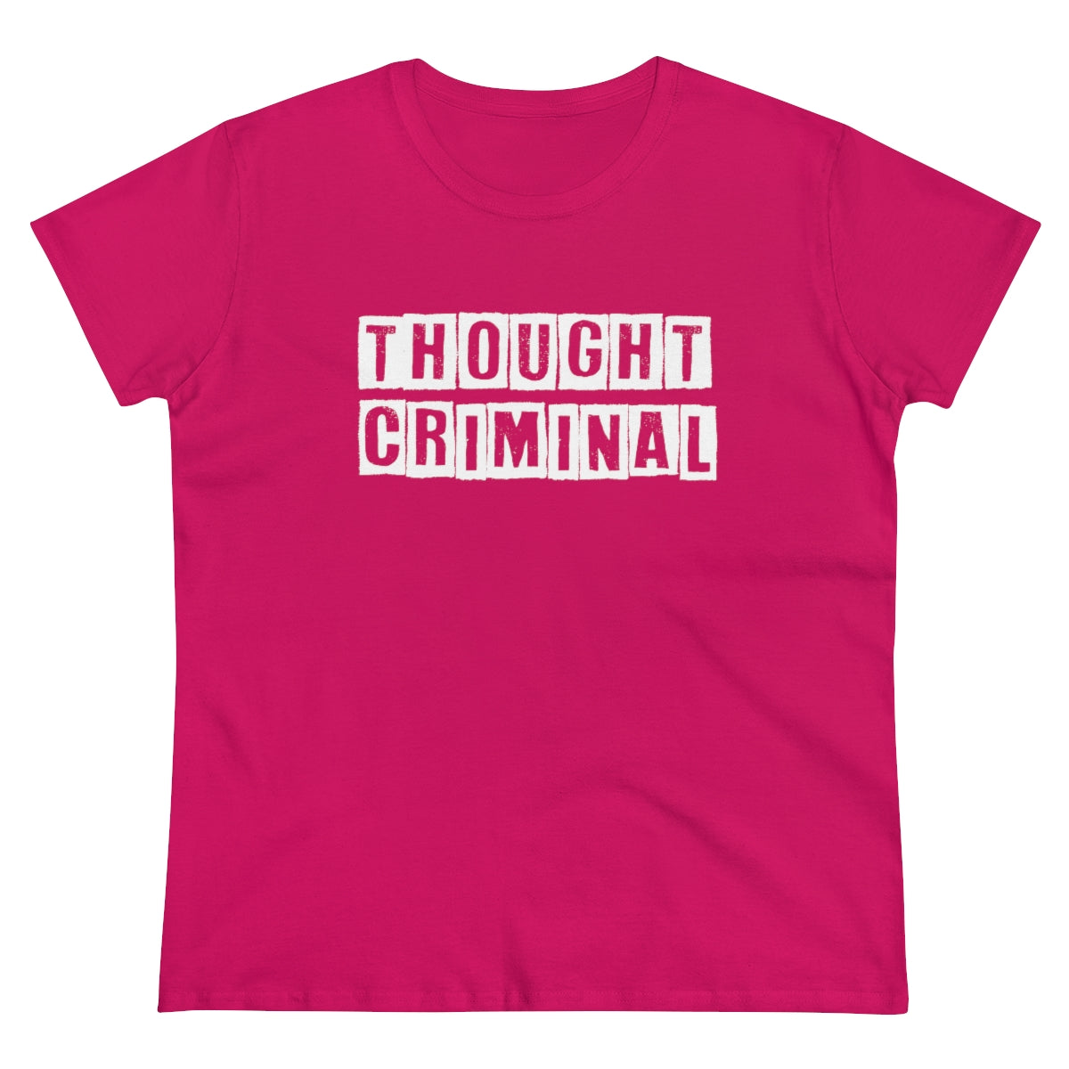 Thought Criminal | Women's Tee - Rise of The New Media