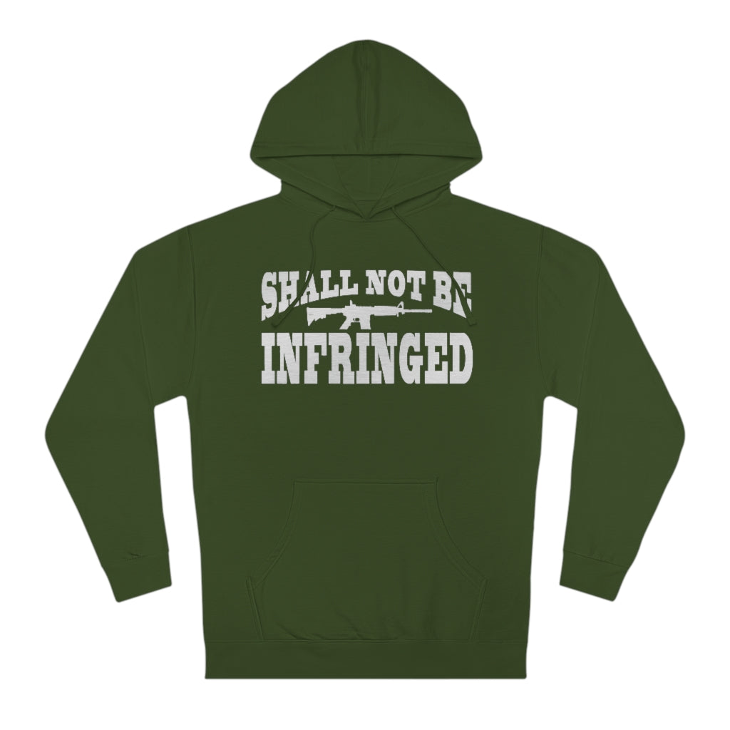 Shall Not Be Infringed | Unisex Hooded Sweatshirt - Rise of The New Media