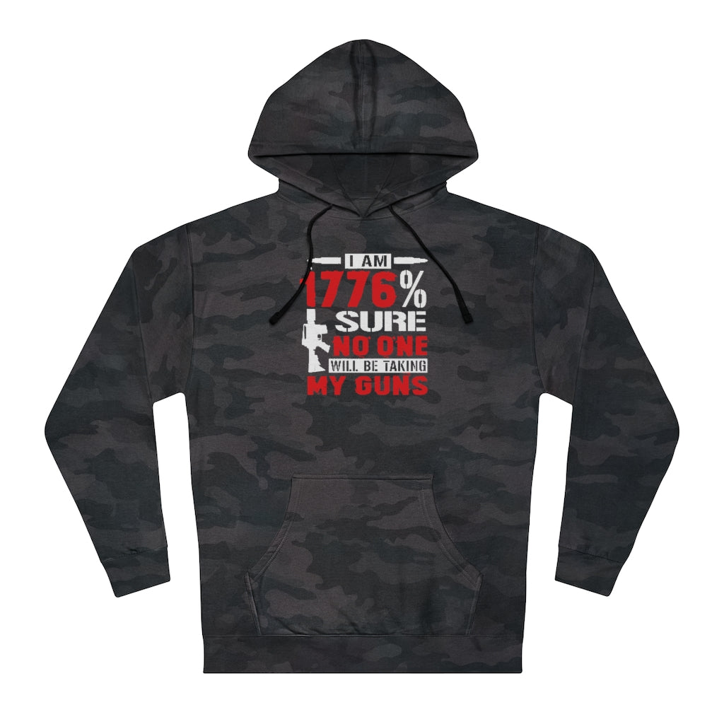 I Am 1776% Sure... | Unisex Hooded Sweatshirt - Rise of The New Media