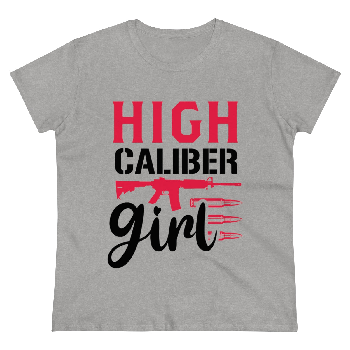 High Caliber Girl | Women's Tee - Rise of The New Media