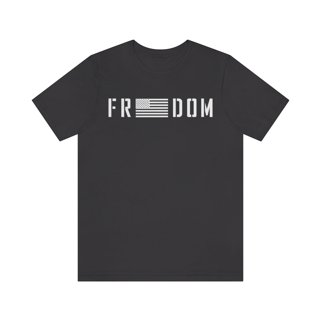 Freedom USA | Mens/Unisex Short Sleeve T-Shirt - Rise of The New Media