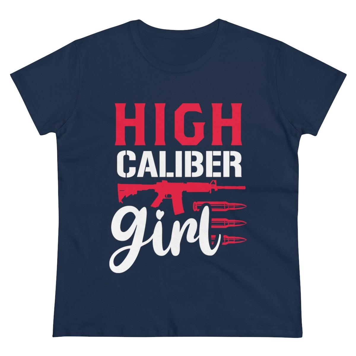 High Caliber Girl | Women's Tee - Rise of The New Media