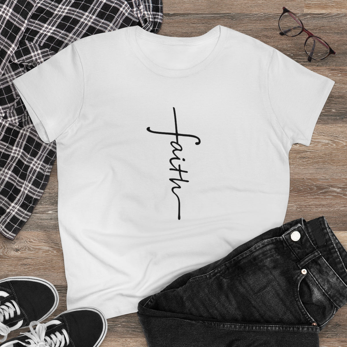 Faith | Women's Tee - Rise of The New Media