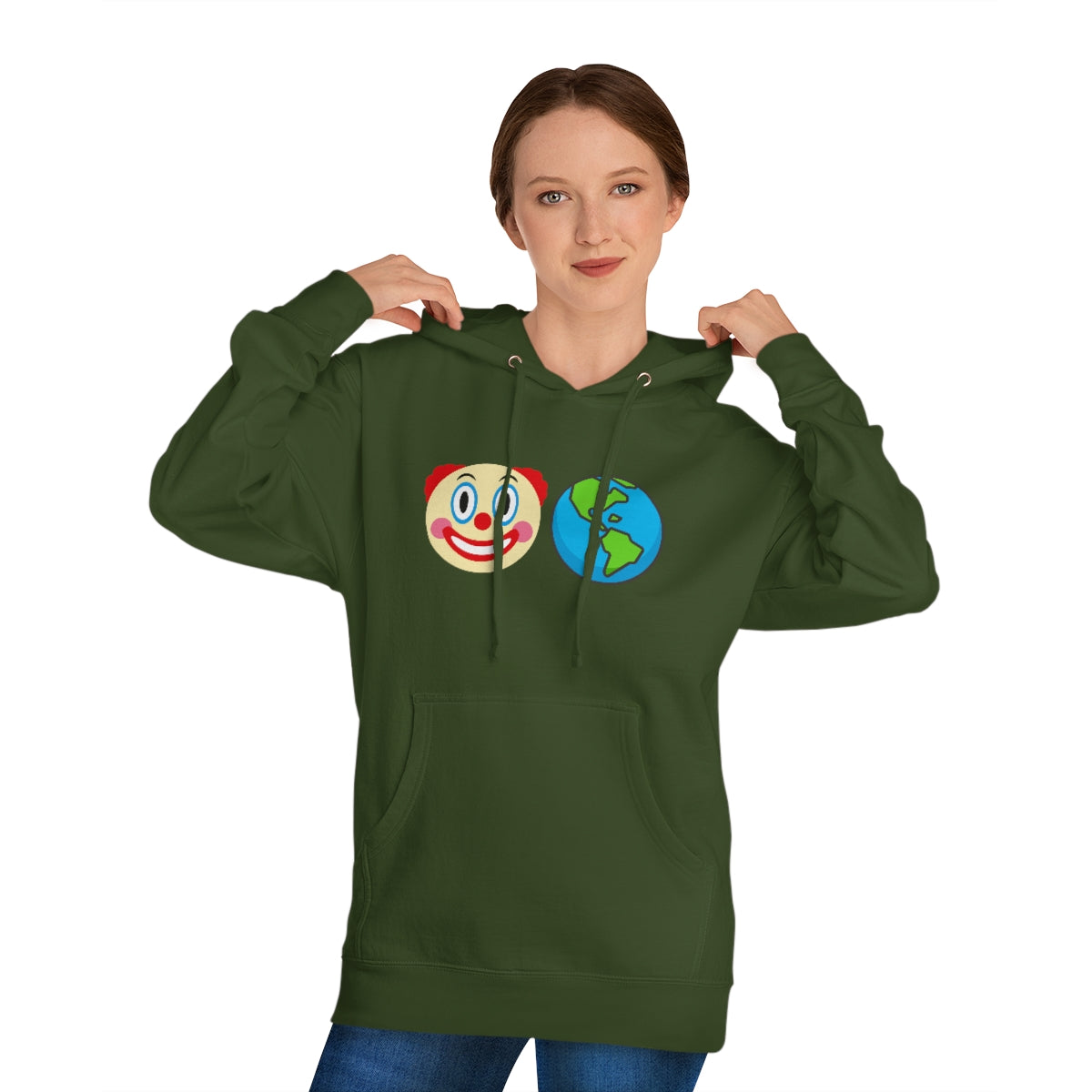 Clown World | Unisex Hooded Sweatshirt - Rise of The New Media