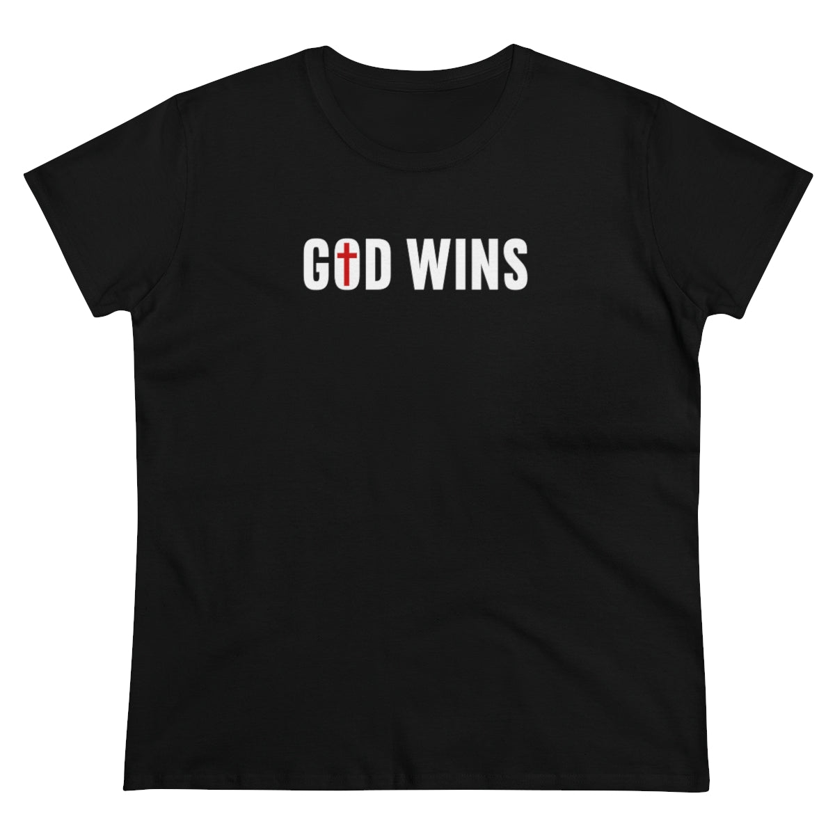 God Wins | Women's Tee - Rise of The New Media