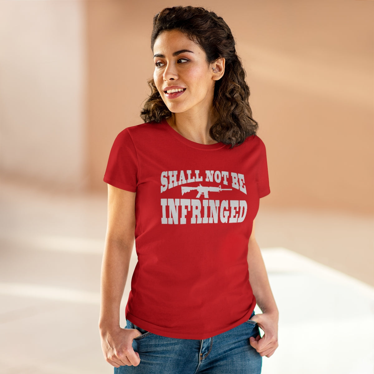 Shall Not Be Infringed | Women's Tee - Rise of The New Media