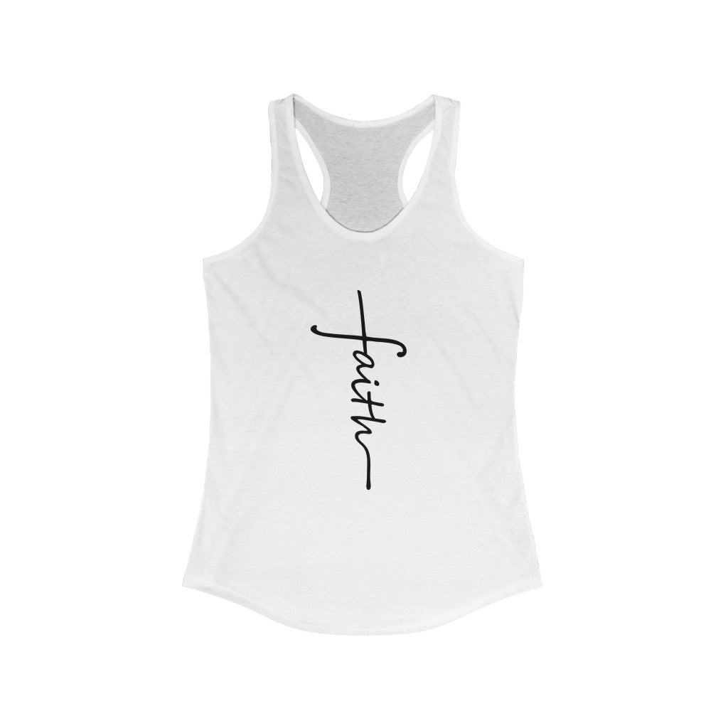 Faith | Women's Racerback Tank - Rise of The New Media