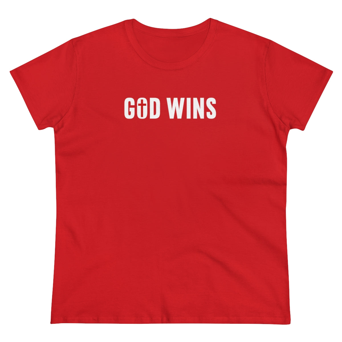 God Wins | Women's Tee - Rise of The New Media