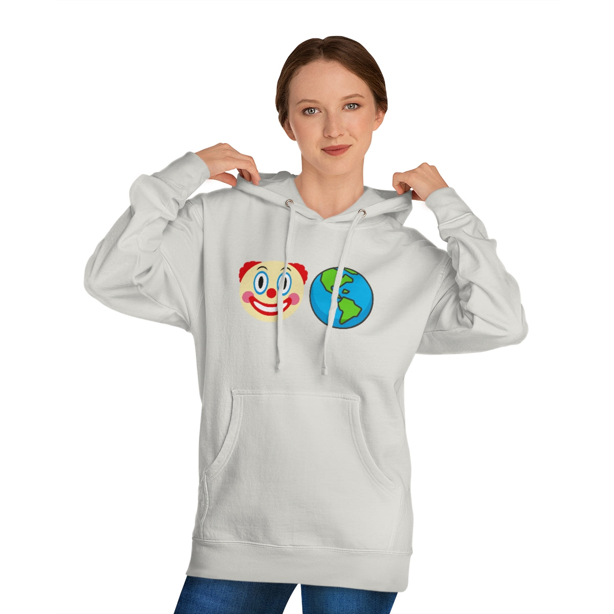 Clown World | Unisex Hooded Sweatshirt - Rise of The New Media