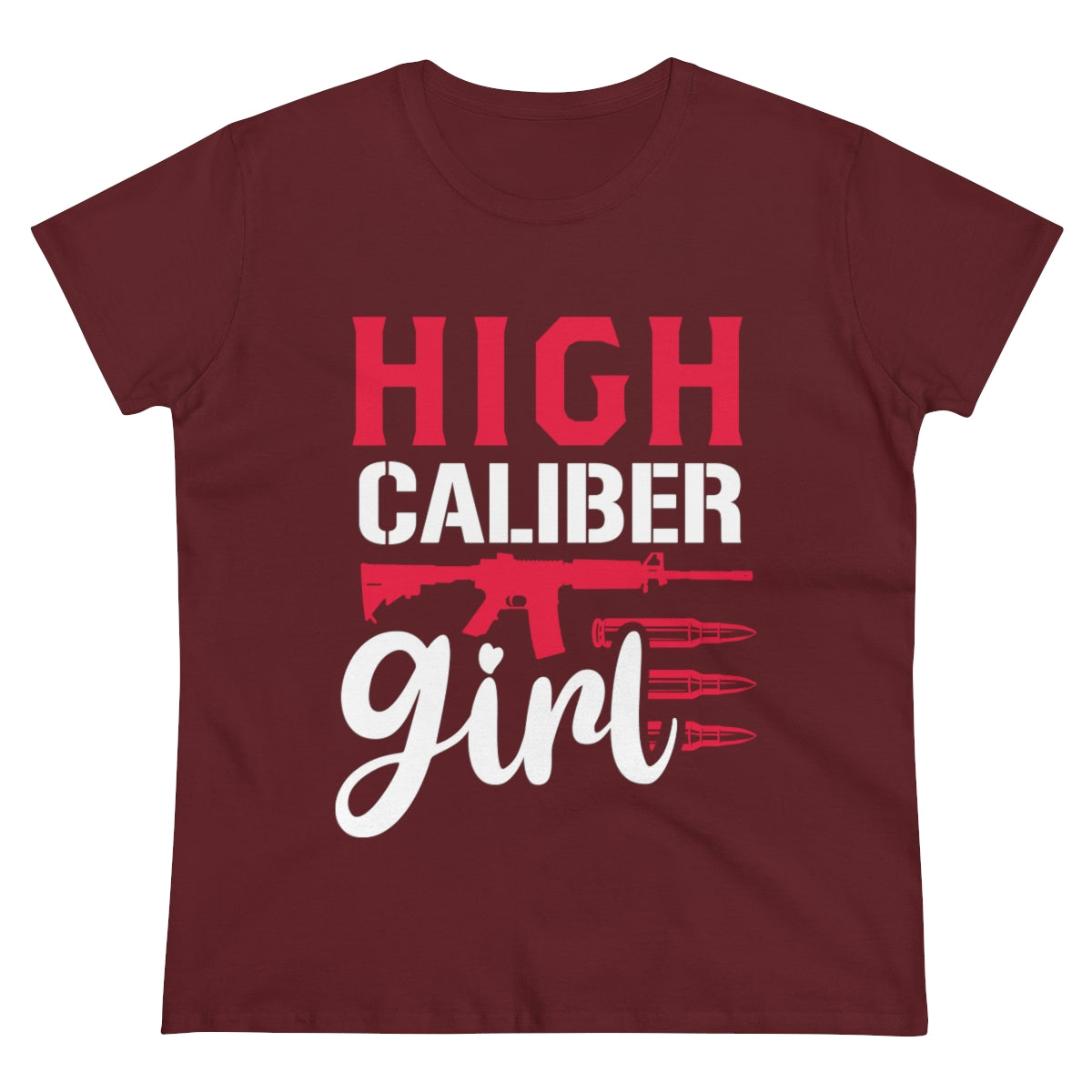 High Caliber Girl | Women's Tee - Rise of The New Media