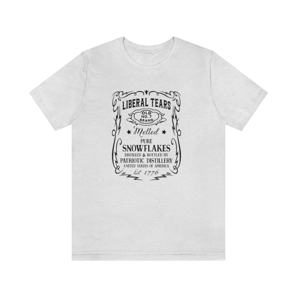 Liberal Tears | Mens/Unisex Short Sleeve T-Shirt - Rise of The New Media