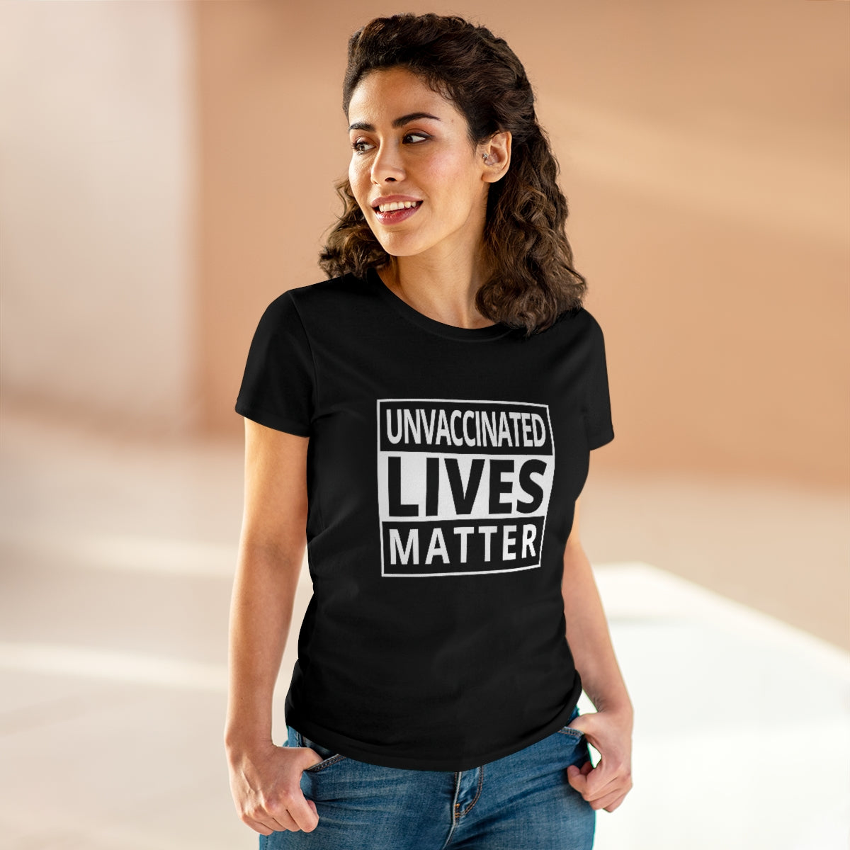 Unvaccinated Lives Matter | Women's Tee - Rise of The New Media