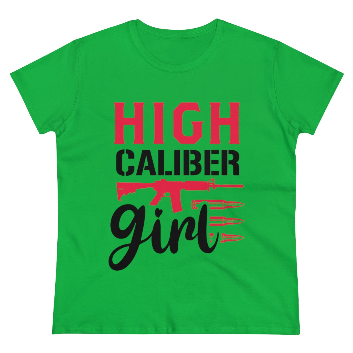 High Caliber Girl | Women's Tee - Rise of The New Media