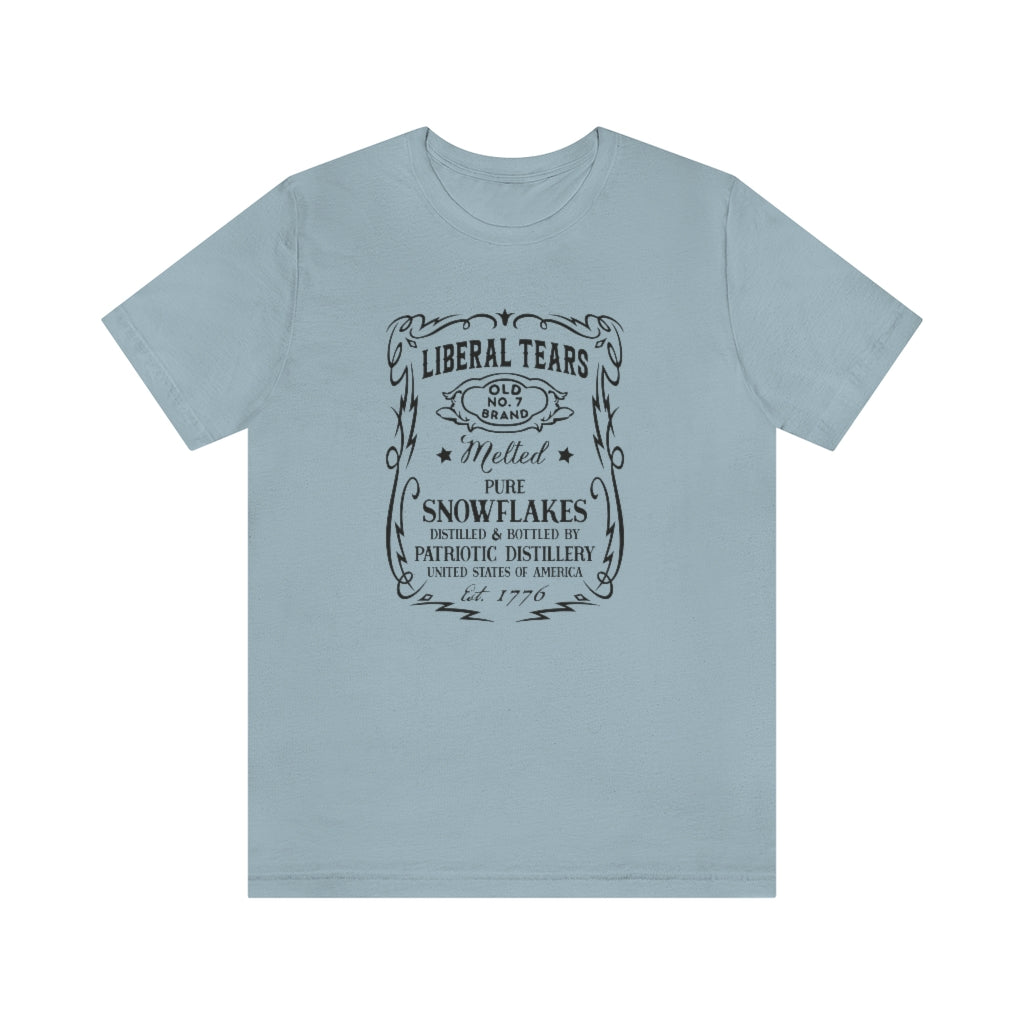 Liberal Tears | Mens/Unisex Short Sleeve T-Shirt - Rise of The New Media