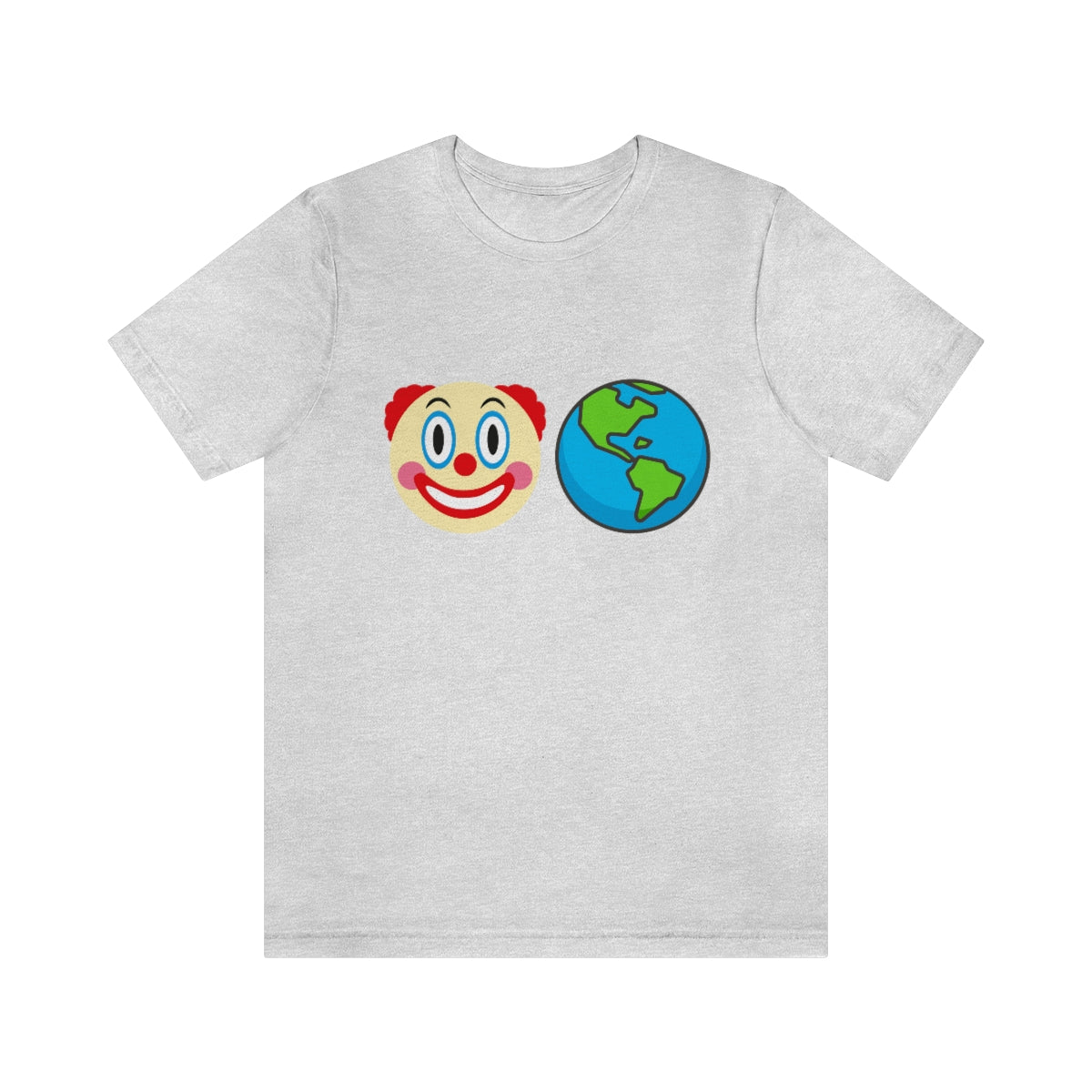 Clown World | Mens/Unisex Short Sleeve T-Shirt - Rise of The New Media
