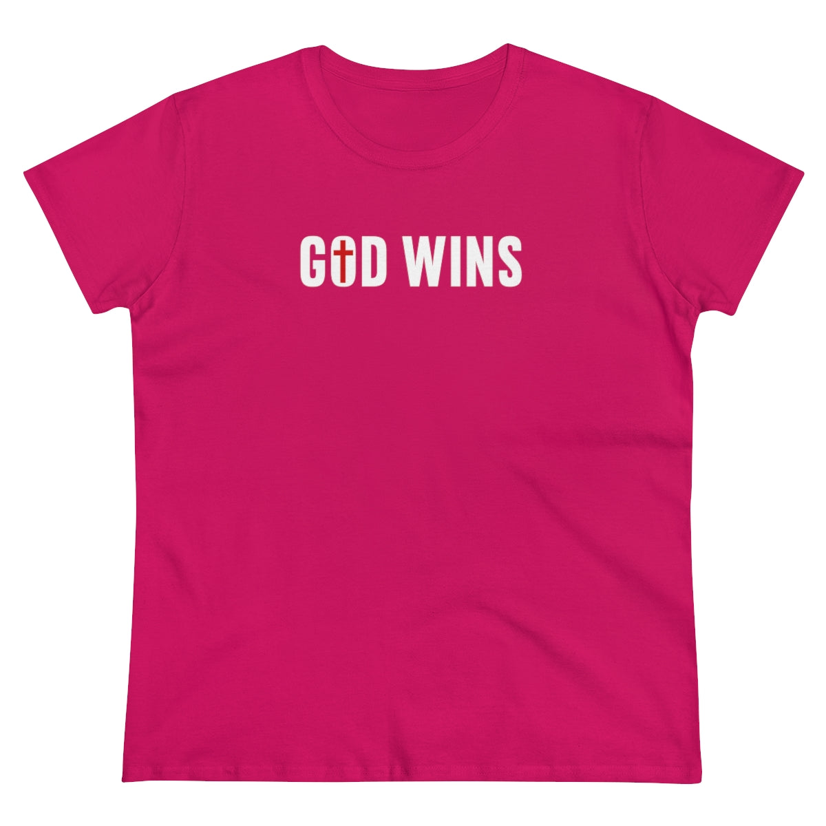 God Wins | Women's Tee - Rise of The New Media