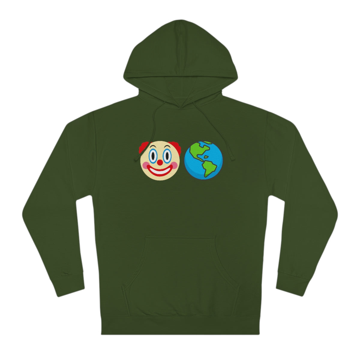 Clown World | Unisex Hooded Sweatshirt - Rise of The New Media