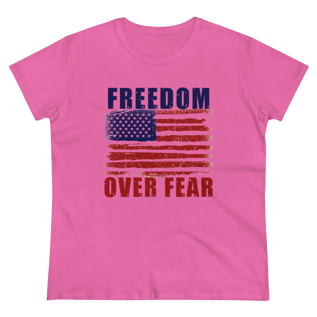 Freedom Over Fear | Women's Tee - Rise of The New Media