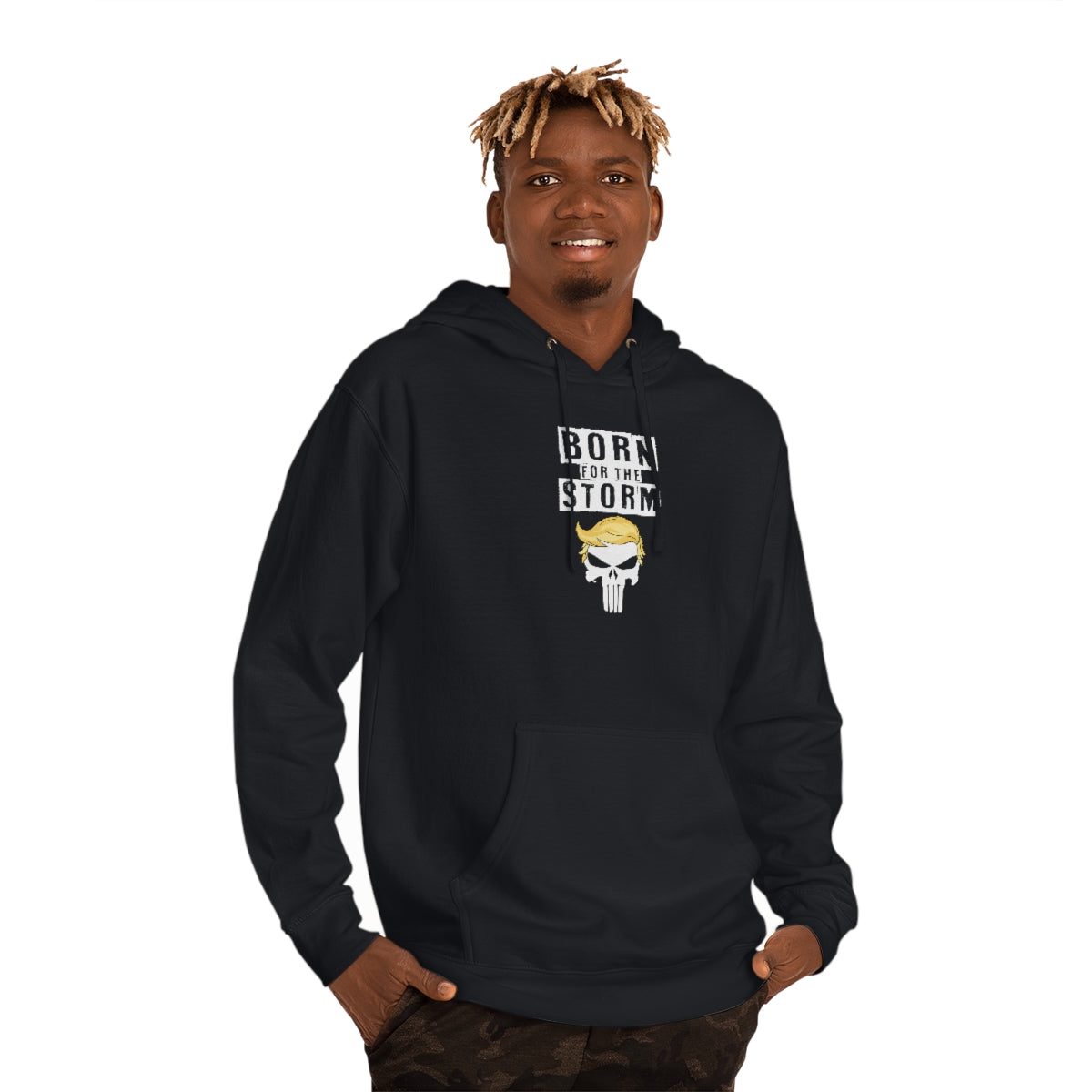 Born For The Storm | Unisex Hooded Sweatshirt - Rise of The New Media