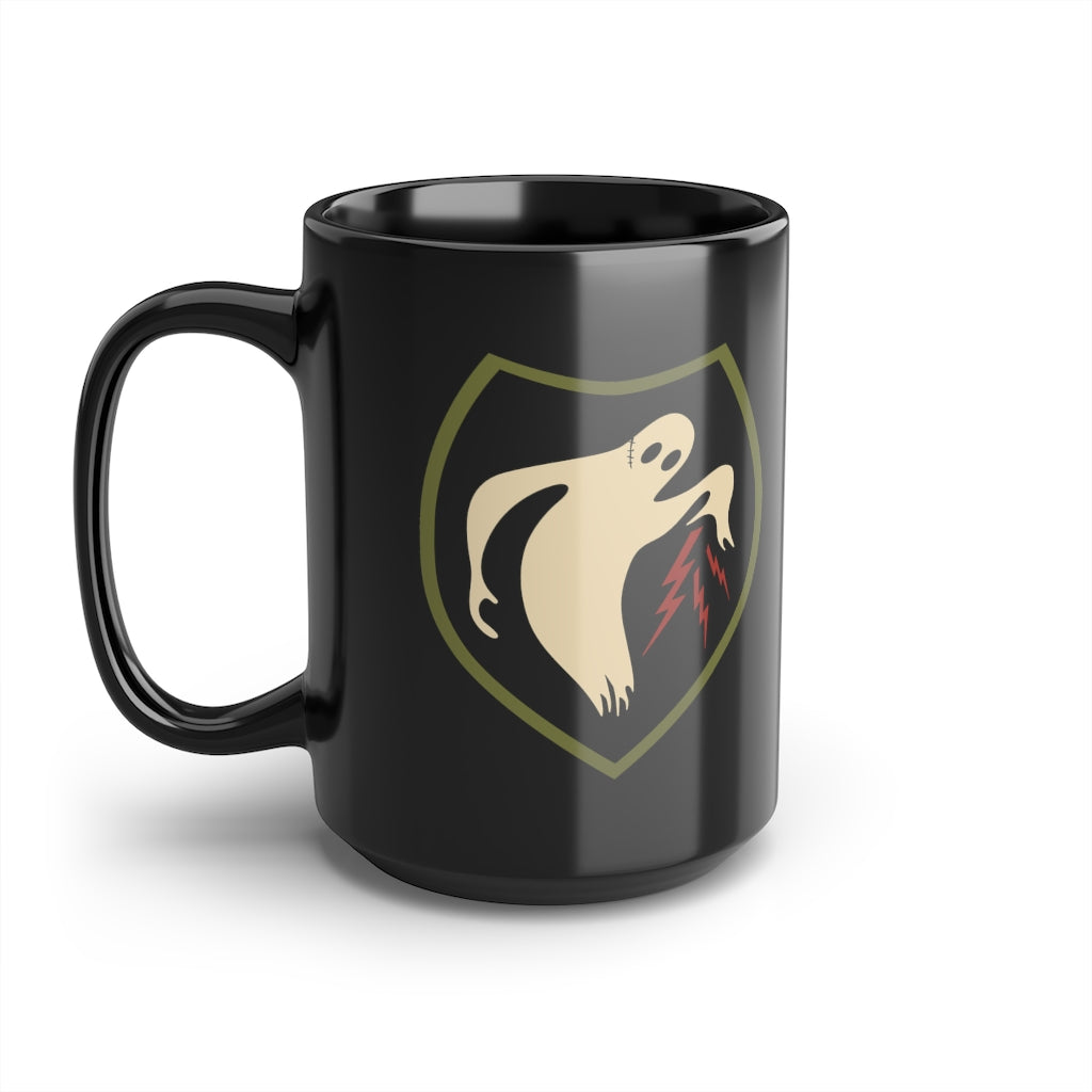 Ghost Army | 15oz Black Mug - Rise of The New Media