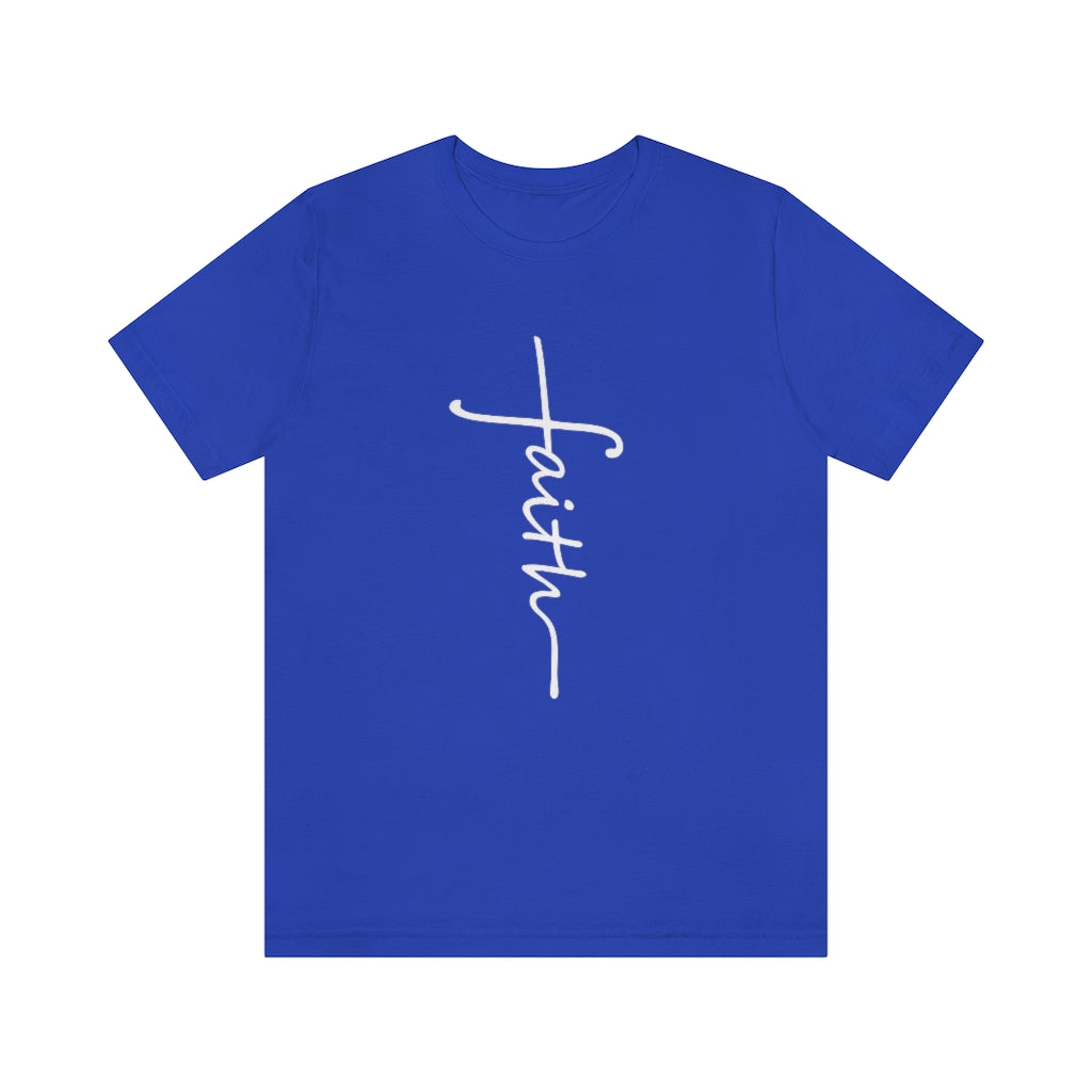 Faith | Mens/Unisex Short Sleeve T-Shirt - Rise of The New Media