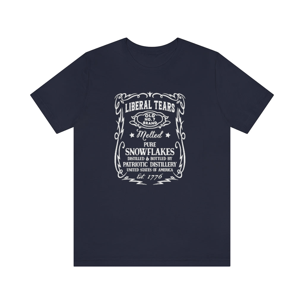 Liberal Tears | Mens/Unisex Short Sleeve T-Shirt - Rise of The New Media
