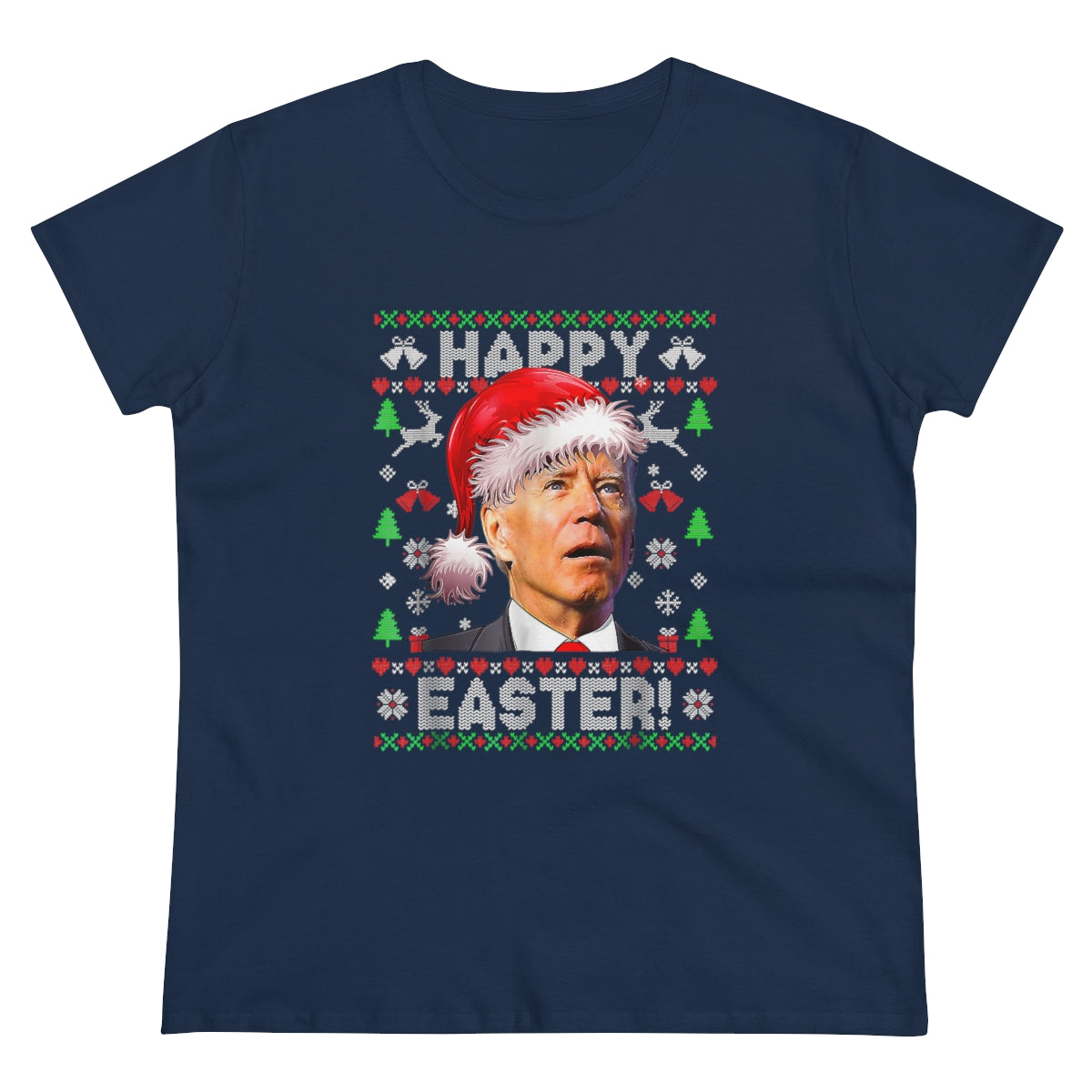 Biden Happy Easter | Women's Tee - Rise of The New Media