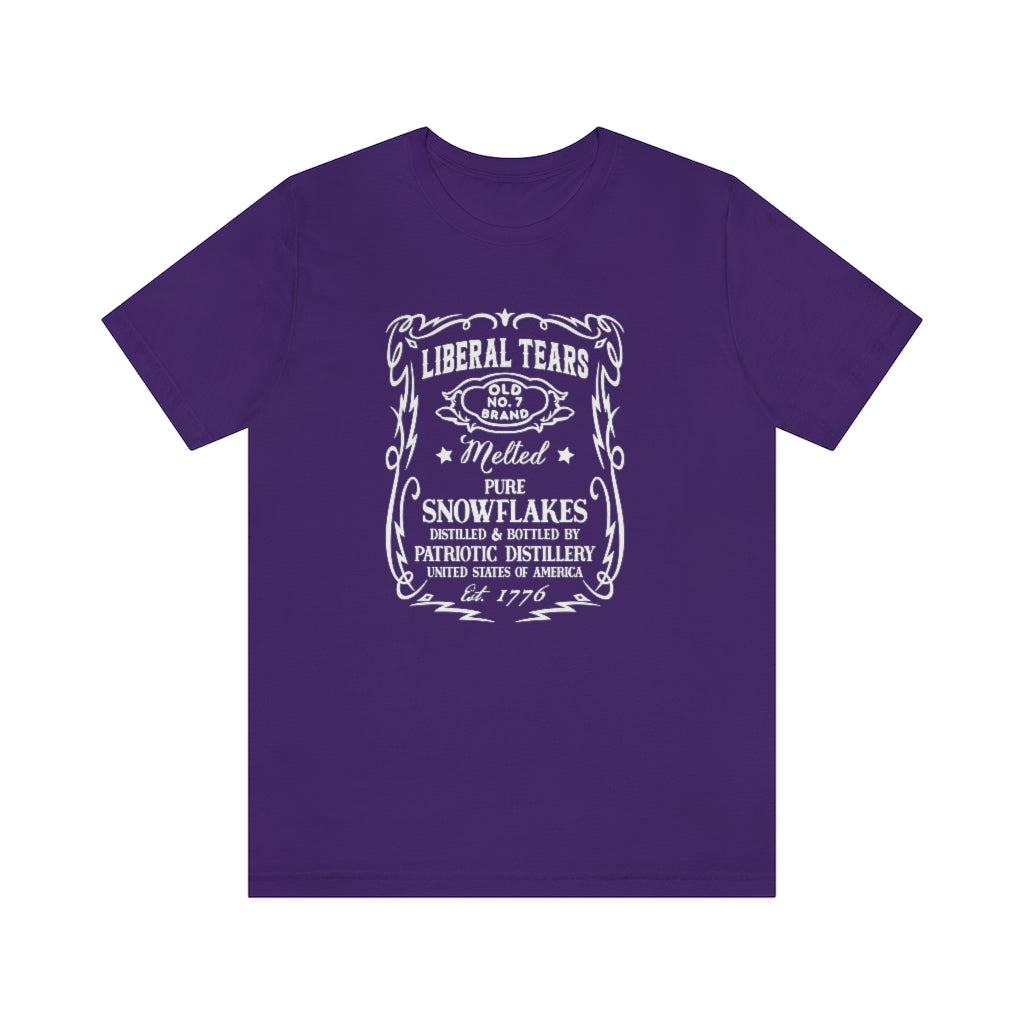 Liberal Tears | Mens/Unisex Short Sleeve T-Shirt - Rise of The New Media