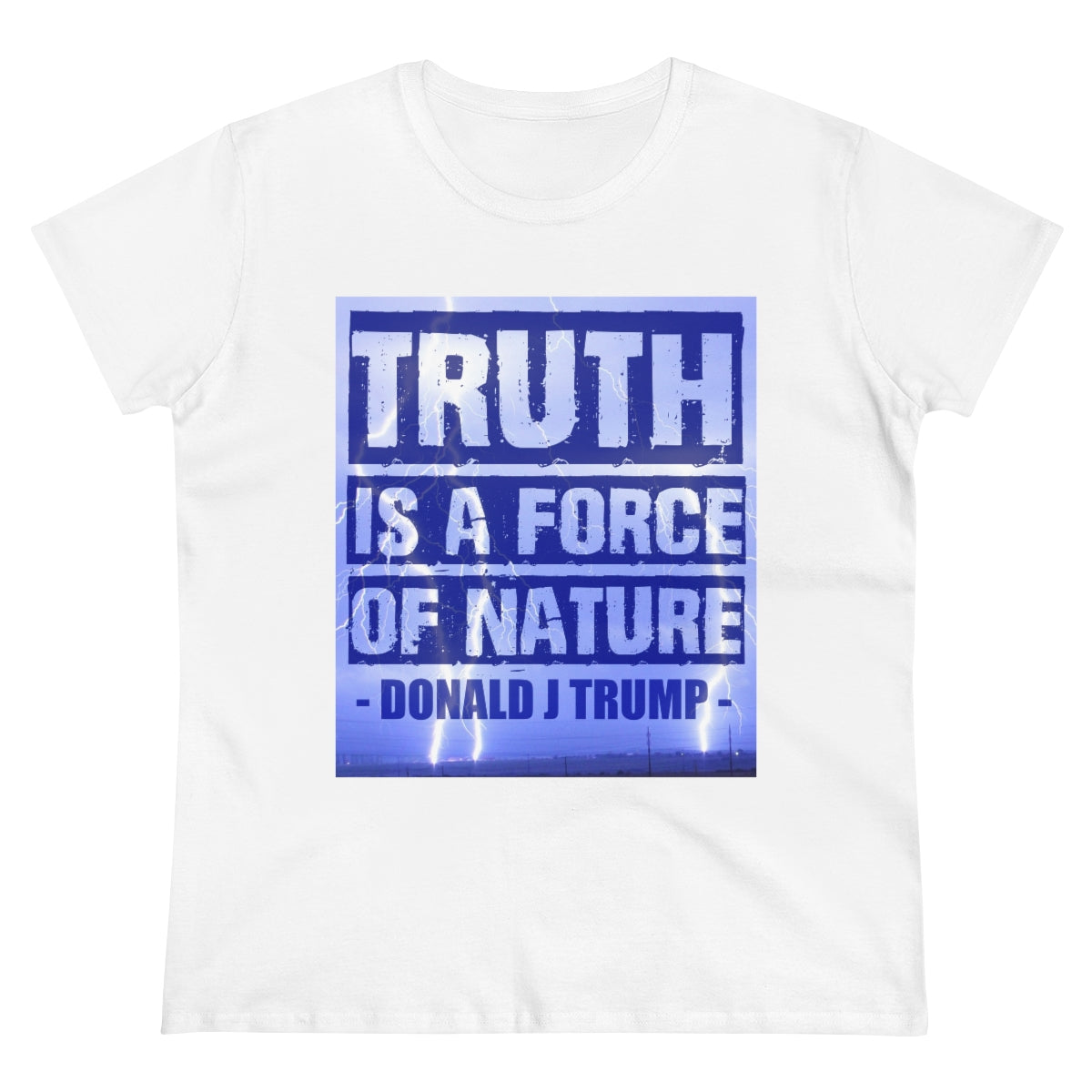 Truth Is A Force Of Nature | Women's Tee - Rise of The New Media