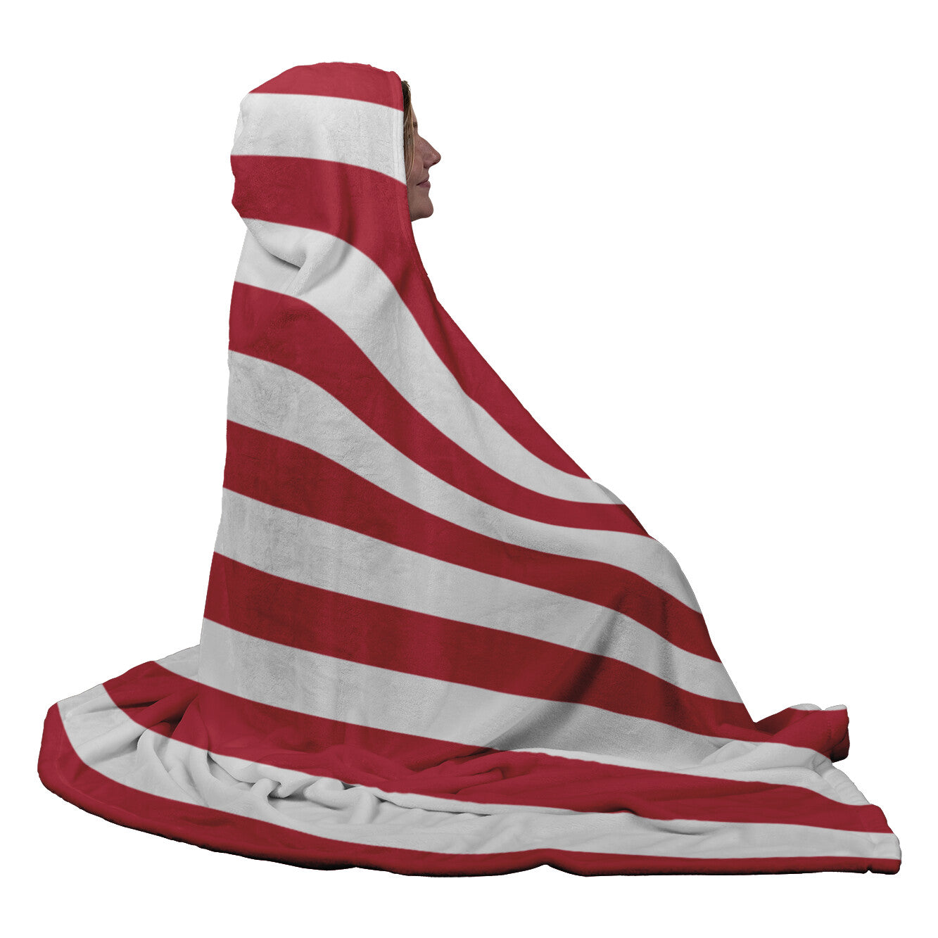 USA Flag Hooded Blanket - Rise of The New Media