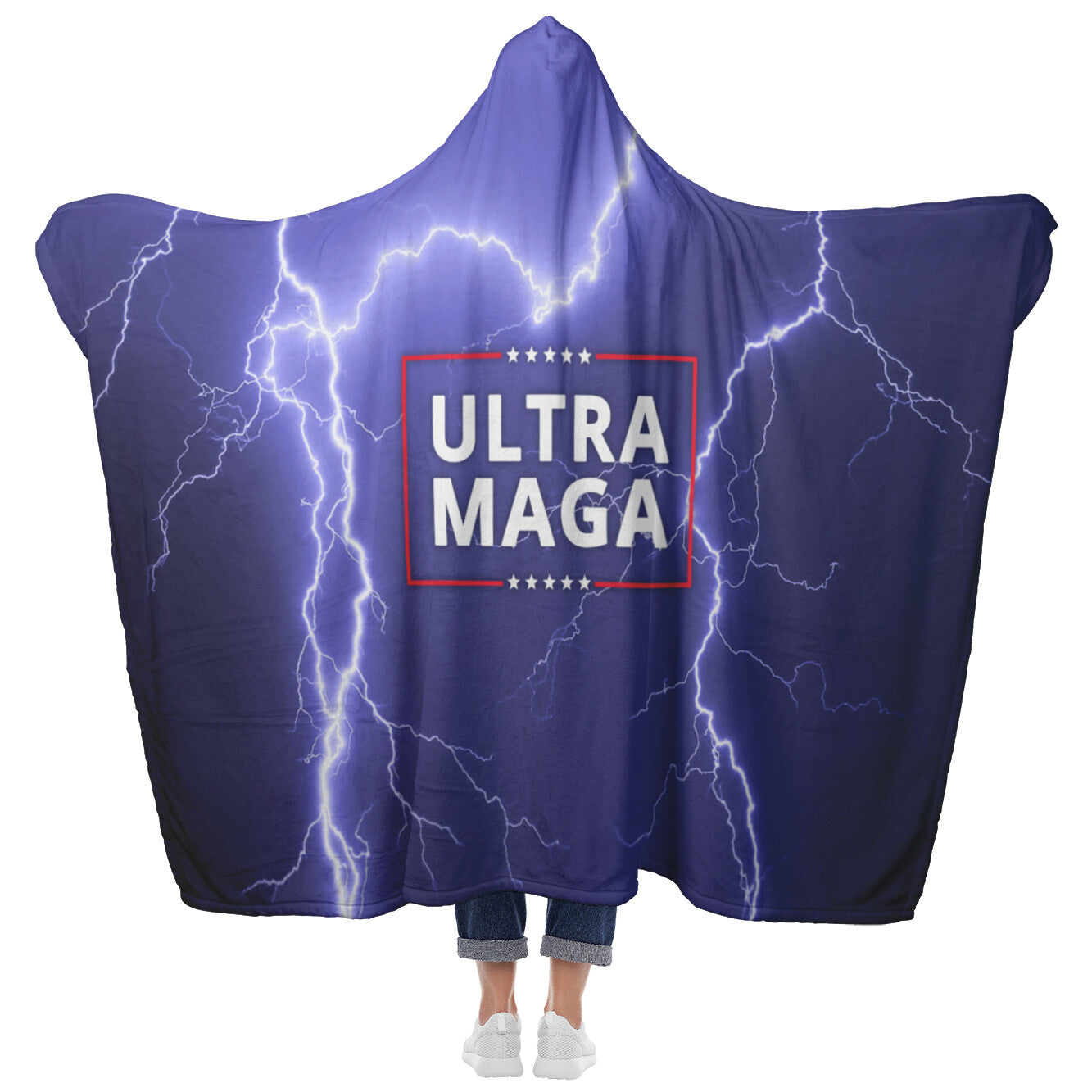 Ultra Maga Hooded Blanket - Rise of The New Media