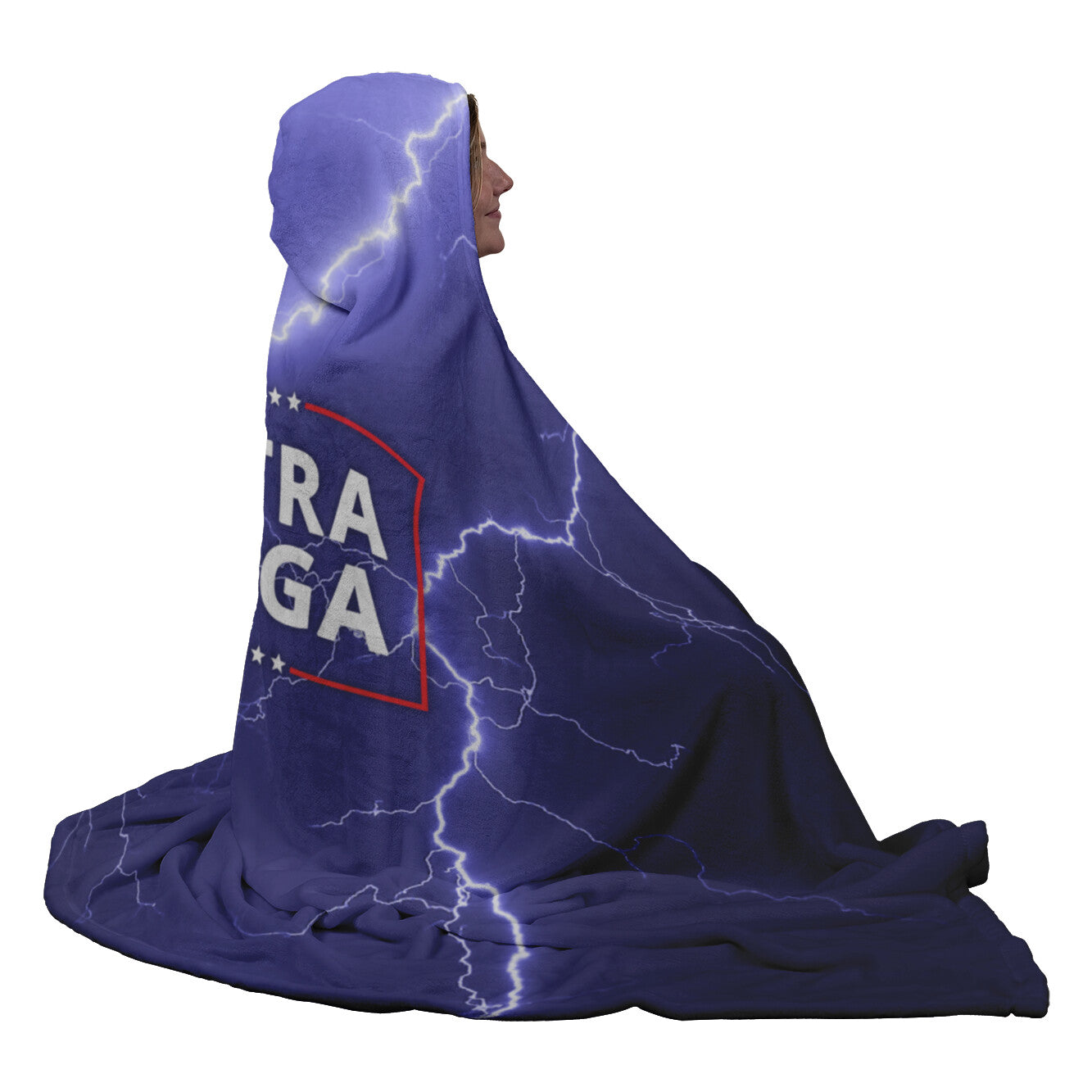 Ultra Maga Hooded Blanket - Rise of The New Media