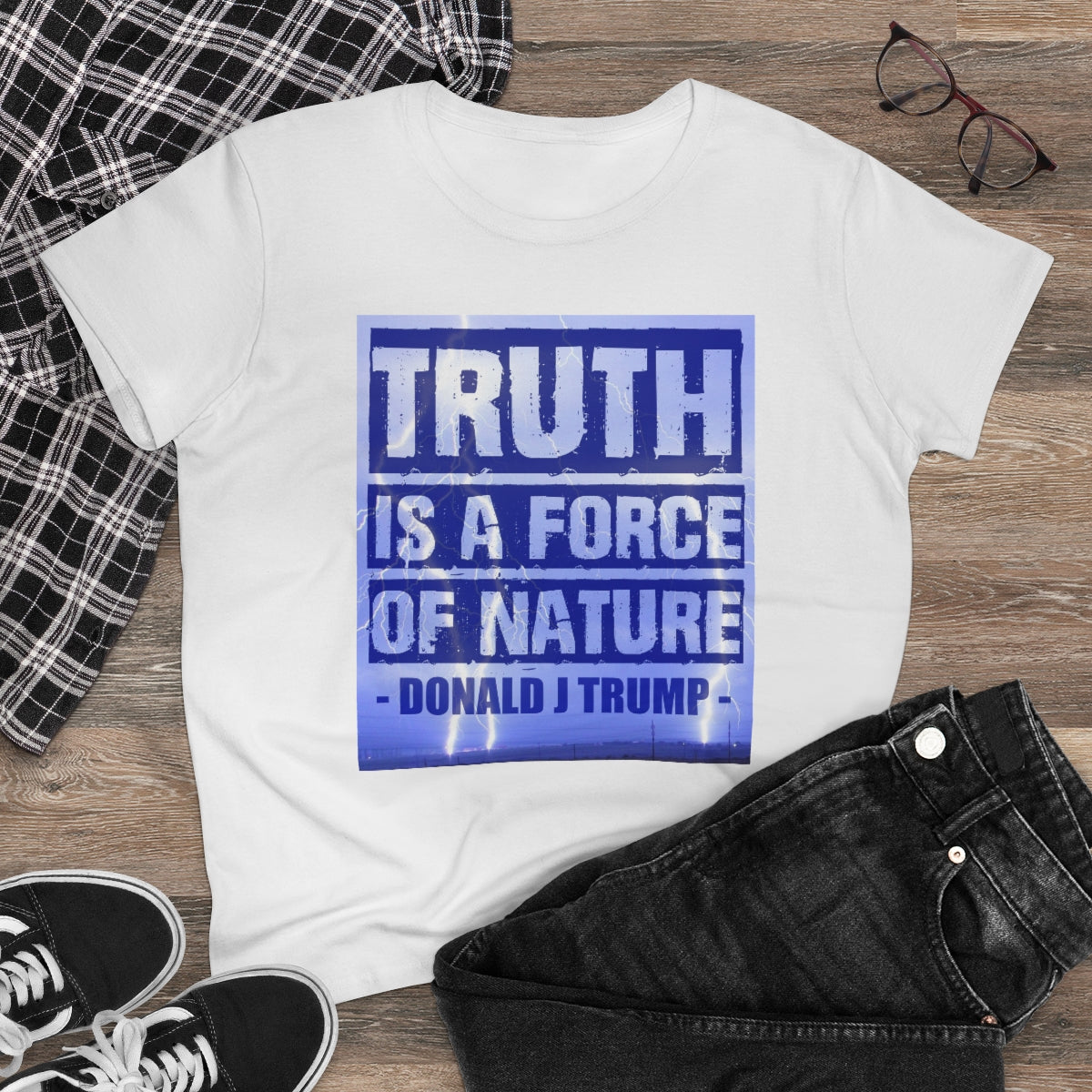 Truth Is A Force Of Nature | Women's Tee - Rise of The New Media