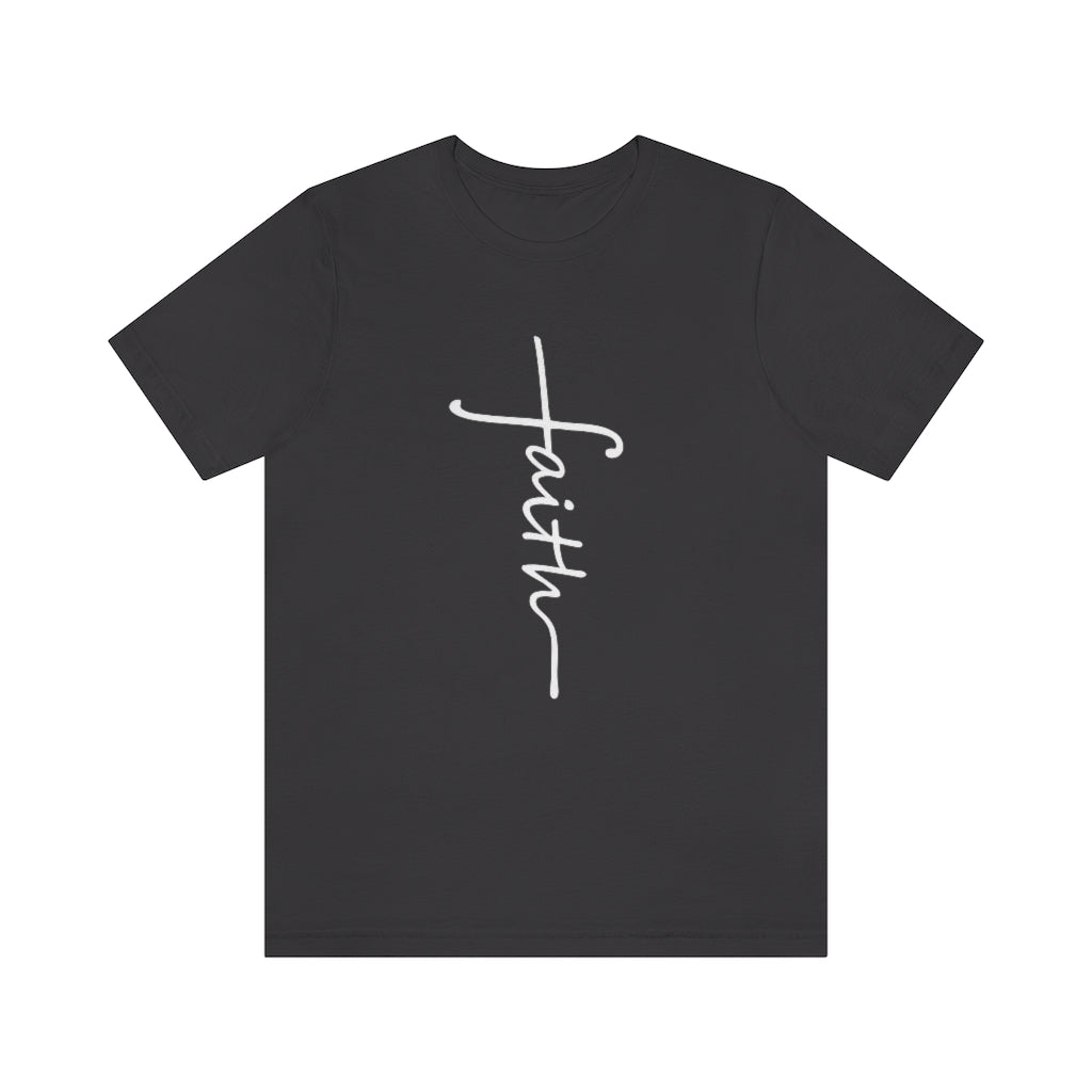 Faith | Mens/Unisex Short Sleeve T-Shirt - Rise of The New Media