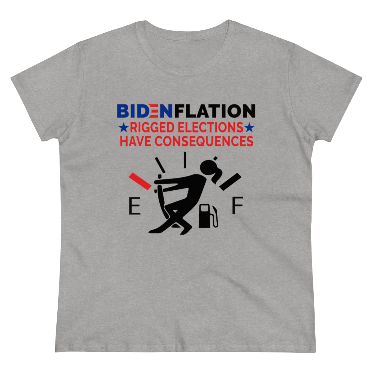 Bidenflation | Women's Tee - Rise of The New Media