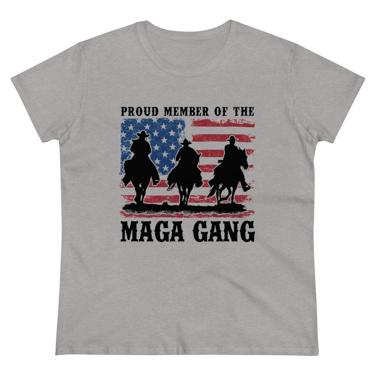 MAGA Gang | Women's Tee - Rise of The New Media