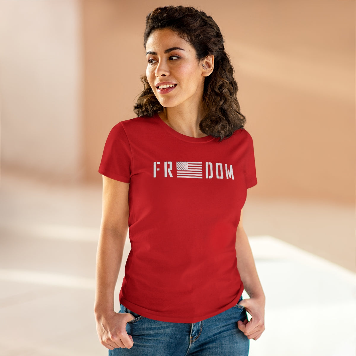 Freedom USA | Women's Tee - Rise of The New Media