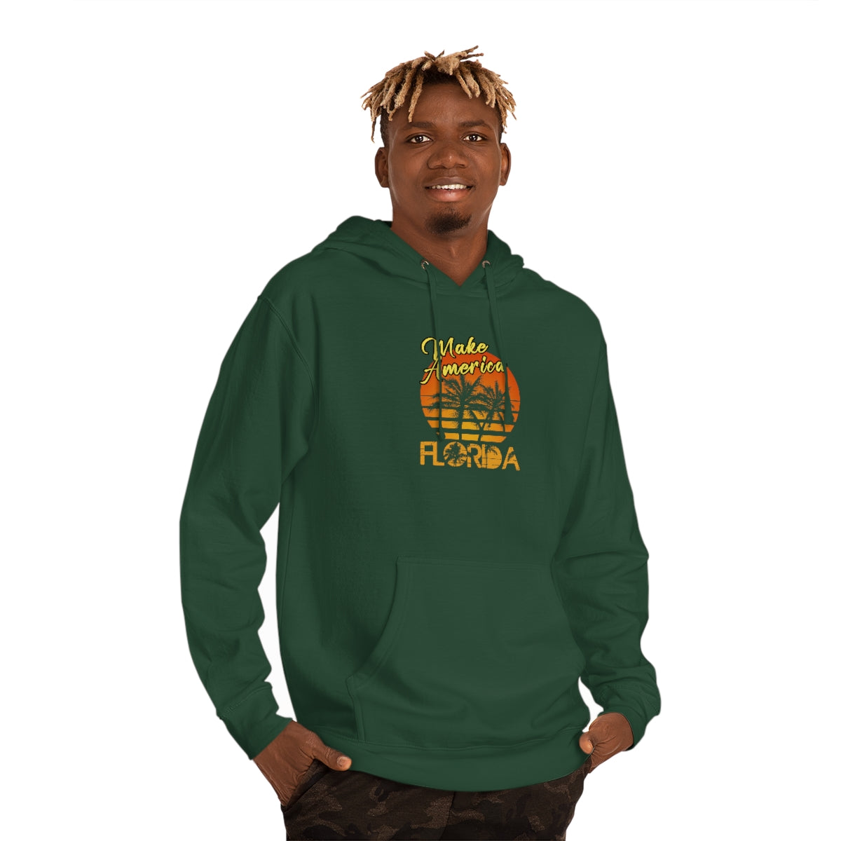 Make America Florida | Unisex Hooded Sweatshirt - Rise of The New Media