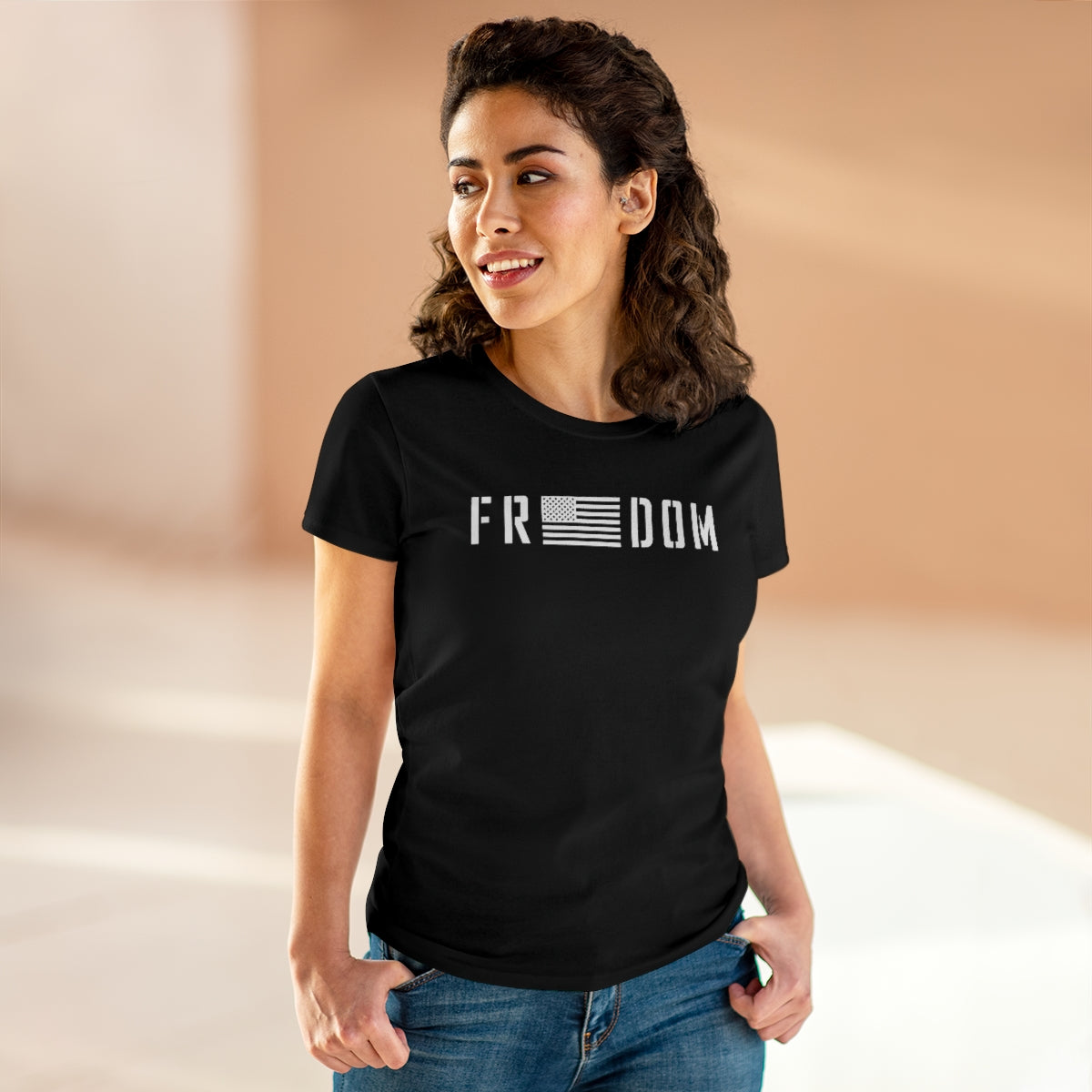 Freedom USA | Women's Tee - Rise of The New Media