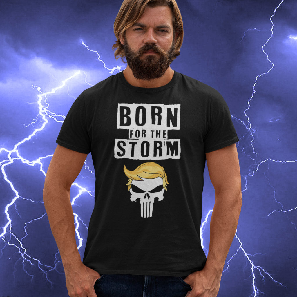 Born For The Storm | Mens/Unisex Short Sleeve T-Shirt - Rise of The New Media