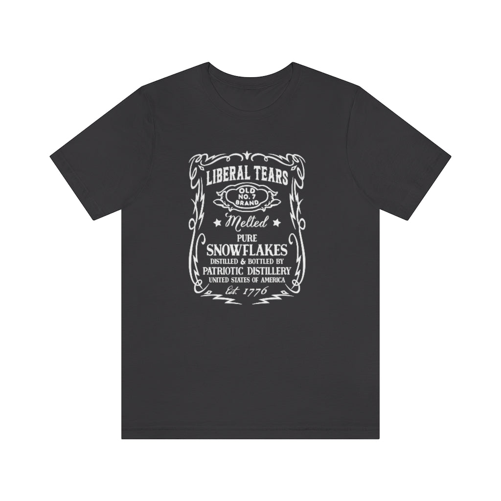 Liberal Tears | Mens/Unisex Short Sleeve T-Shirt - Rise of The New Media