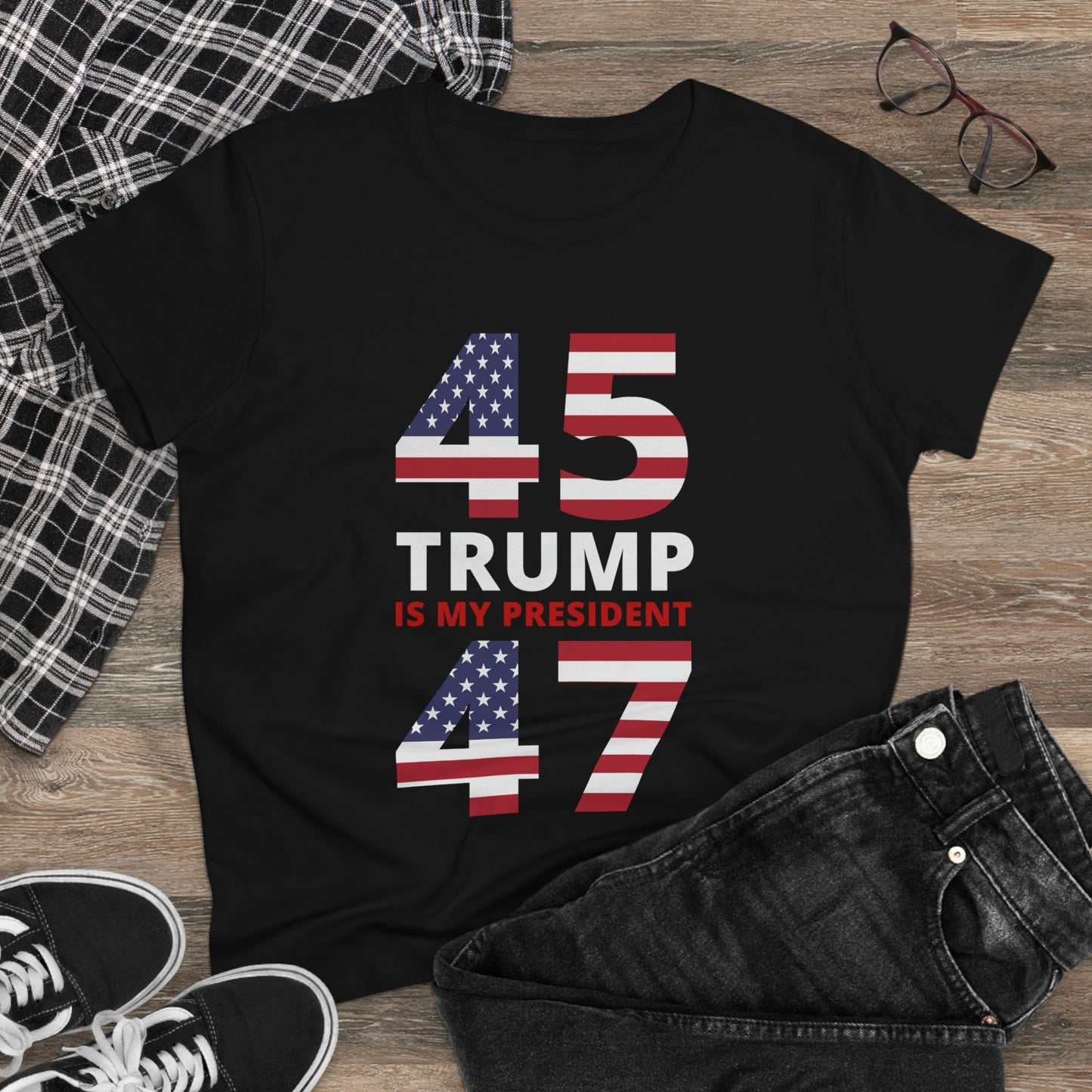 45/47 Trump Is My President | Women's Tee