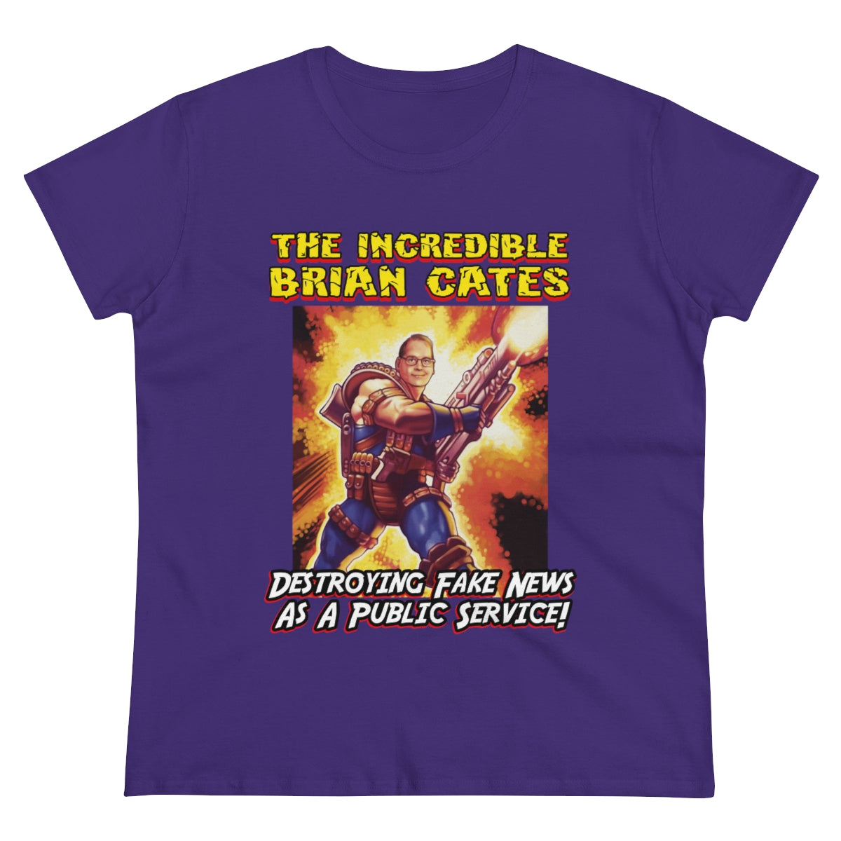 The Incredible Brian Cates | Women's Tee - Rise of The New Media