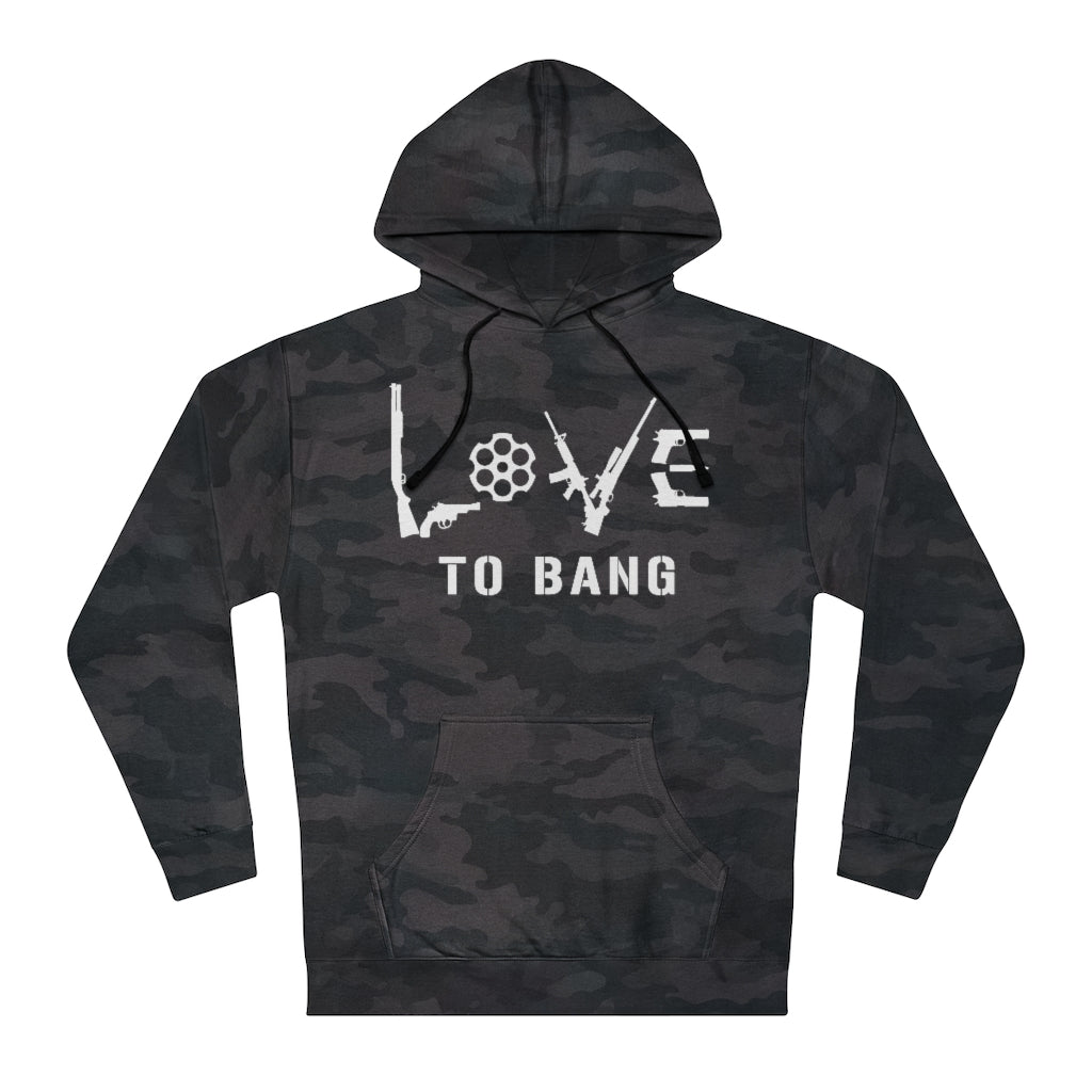Love To Bang | Unisex Hooded Sweatshirt - Rise of The New Media