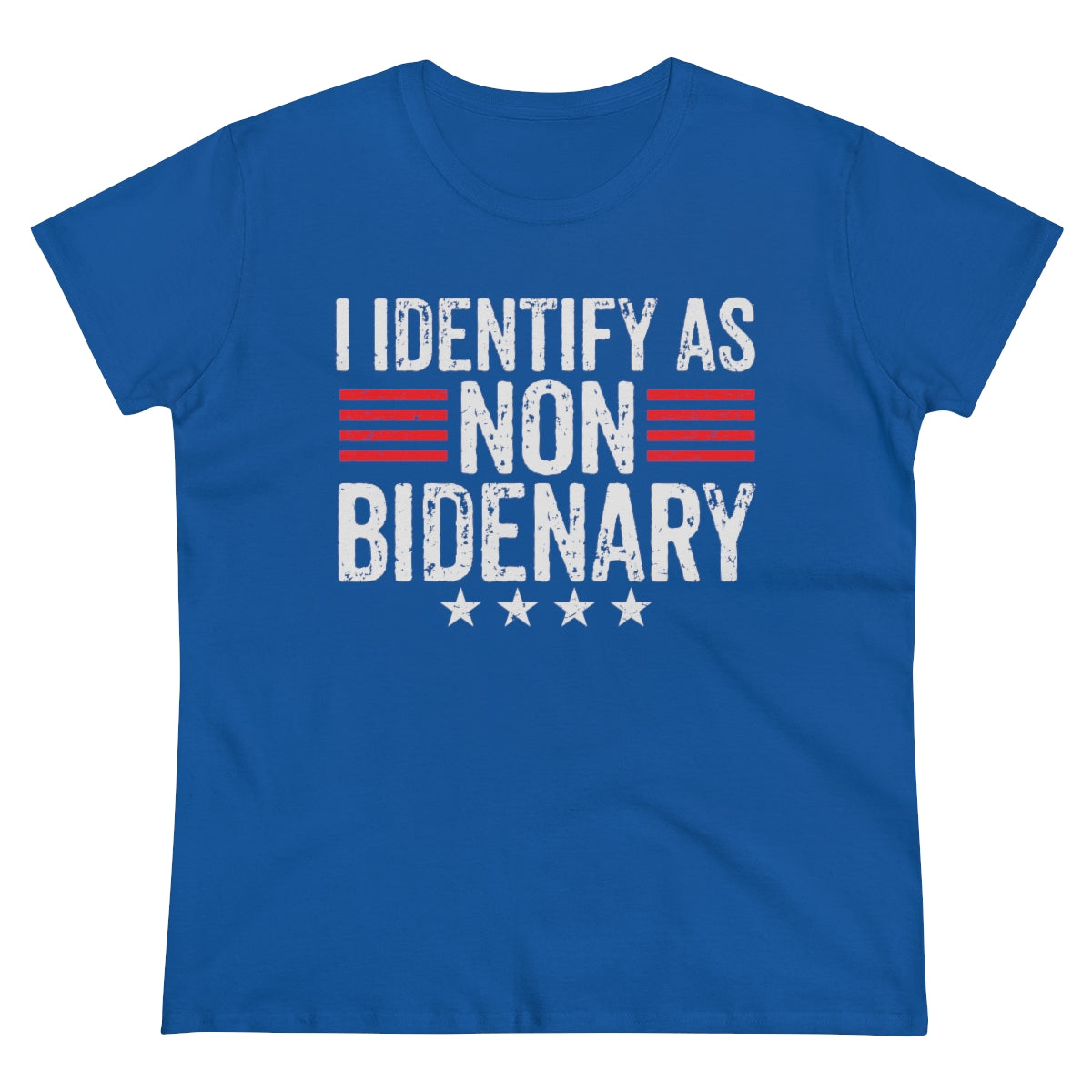 I Identify As Non-Bidenary | Women's Tee - Rise of The New Media