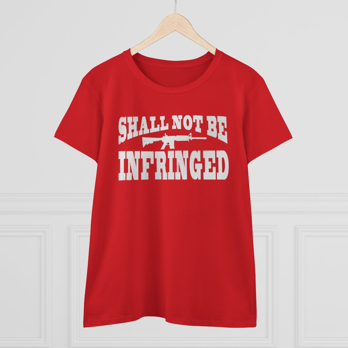 Shall Not Be Infringed | Women's Tee - Rise of The New Media
