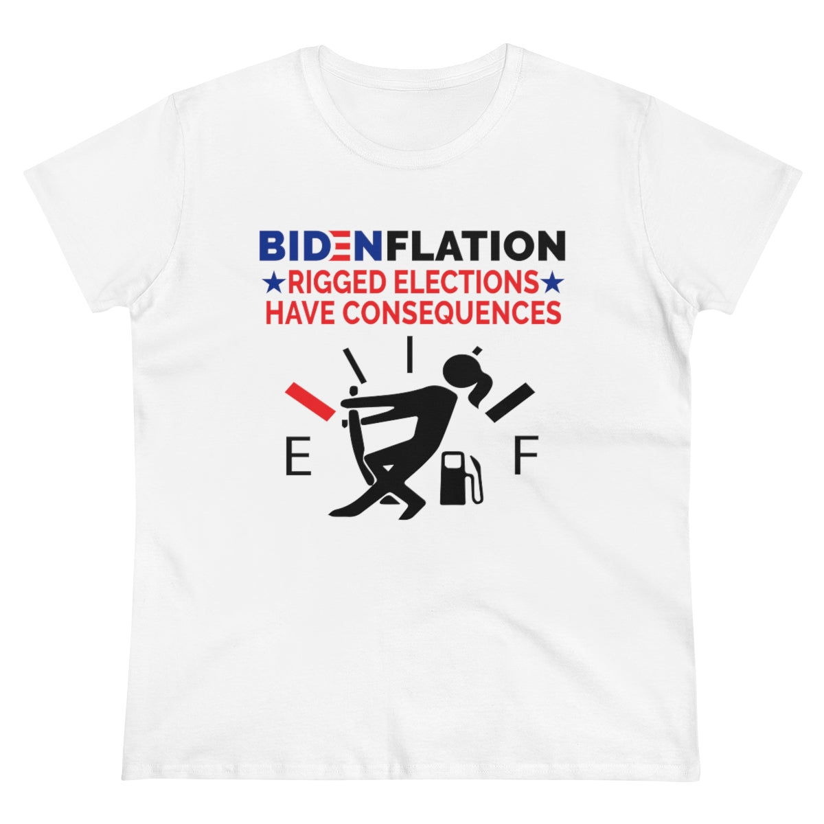 Bidenflation | Women's Tee - Rise of The New Media